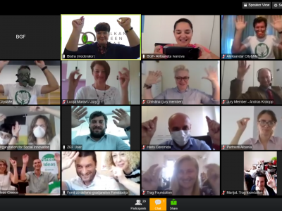 Five Winners Announced at the Regional Competition Balkan Green Ideas 2020