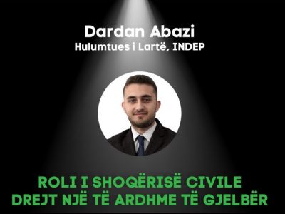 Green Talk?Dardan Abazi?Role of Civil Society for a Green Future