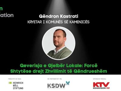 Green Talk ?Qendron Kastrati ?Local Green Governance