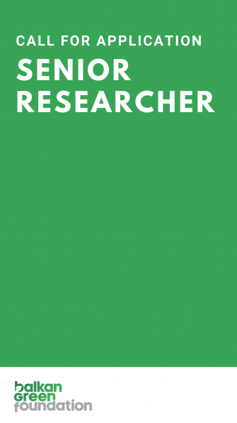 Call for Applications: Senior Researcher