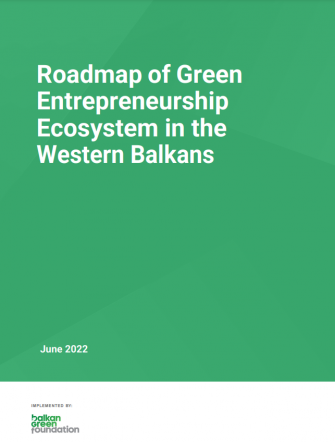 Roadmap of Green Entrepreneurship Ecosystem in the Western Balkans